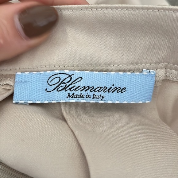 Vintage pleated a-line blumarine skirt - Picture 7 of 9
